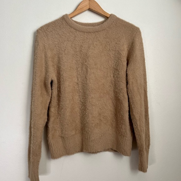 Another Love Finley Fuzzy Knit Sweater Chai - Picture 9 of 10
